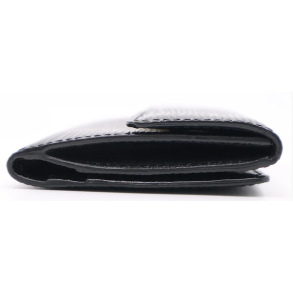 Louis Vuitton Ludlow Compact Epi Leather Coin Purse Card Wallet Black Authentic - Picture 12 of 14